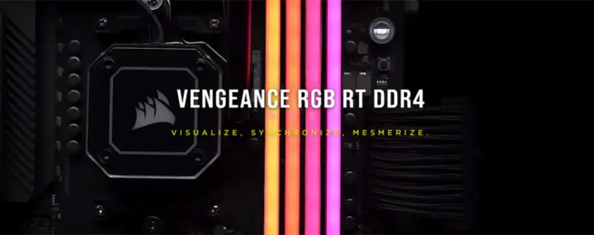 Corsair Vengeance RGB RT 32GB DDR4 3200MHz Siyah Gaming Ram