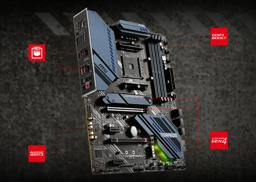 MSI MAG X570S TORPEDO MAX Gaming Anakart