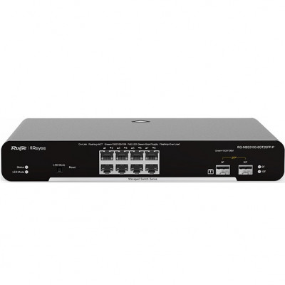 Reyee RG-NBS3100-8GT2SFP-P Yönetilebilir Switch
