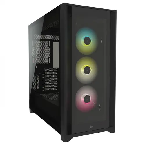 Corsair iCUE 5000X RGB CC-9011212-WW E-ATX Mid-Tower Gaming Kasa