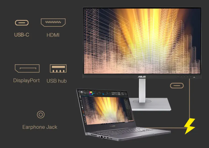 ASUS ProArt Display PA279CV 27″ IPS 4K UHD Monitör