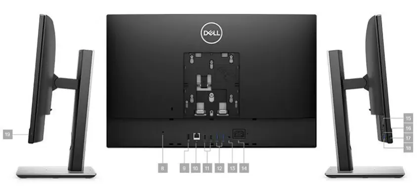Dell OptiPlex 5480 N006O5480AIO 23.8” Full HD All In One PC
