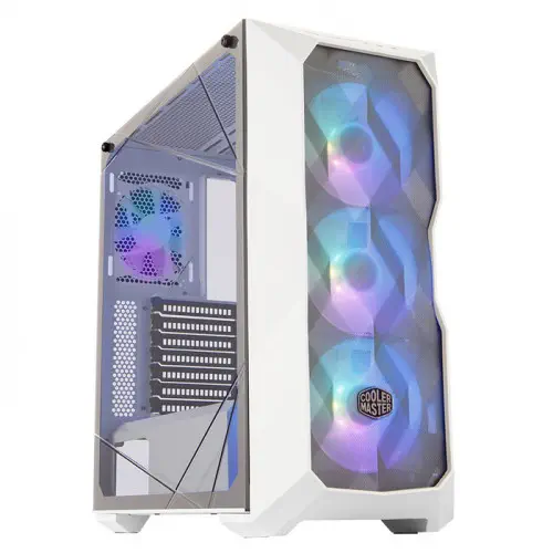 Cooler Master MasterBox TD500 Mesh 650W Beyaz E-ATX Mid-Tower Gaming Kasa