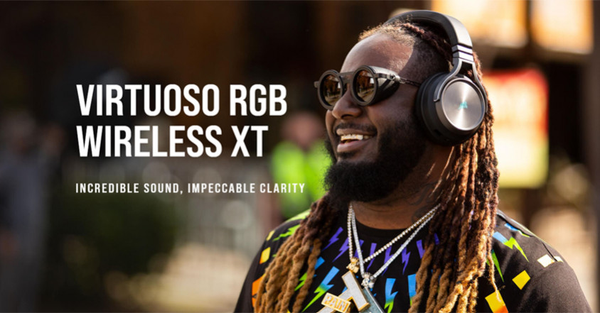 Corsair Virtuoso RGB Wireless XT CA-9011188-EU Kablosuz Gaming Kulaklık