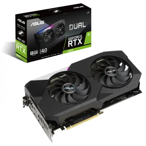 ASUS DUAL-RTX3070-8G-V2 Gaming Ekran Kartı