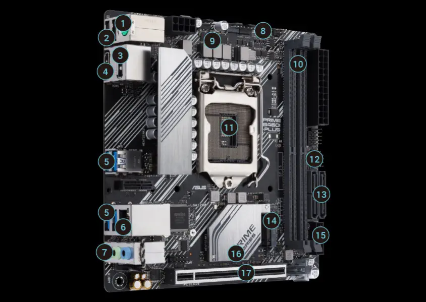 Asus Prime B460I-Plus Gaming Anakart