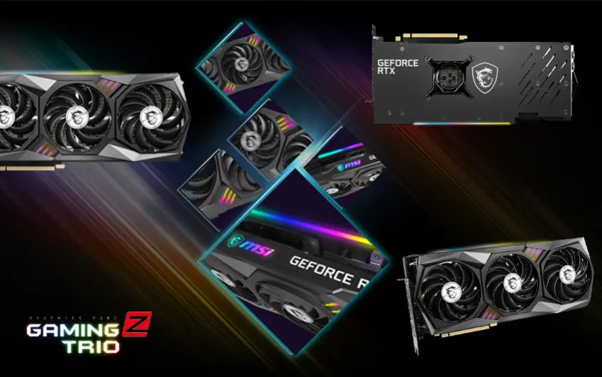MSI GeForce RTX 3070 GAMING Z TRIO 8G LHR Gaming Ekran Kartı