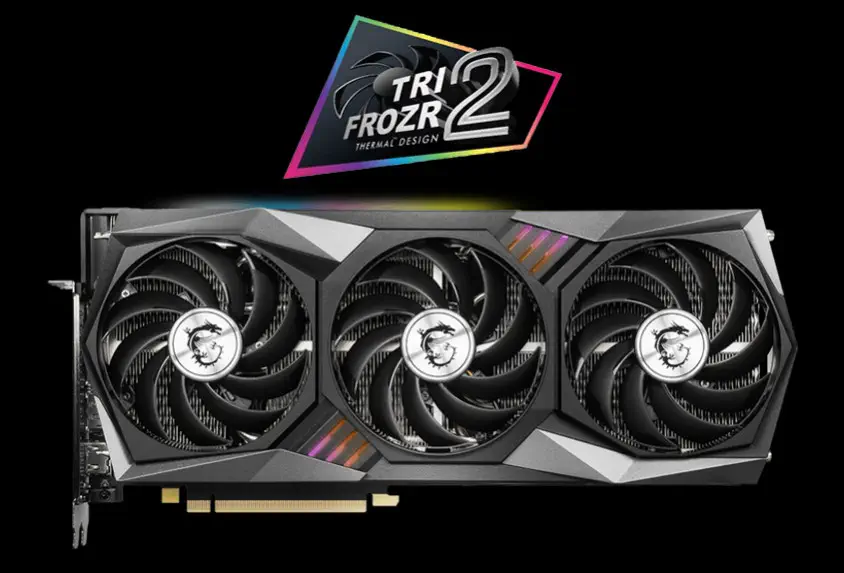 MSI GeForce RTX 3070 GAMING Z TRIO 8G LHR Gaming Ekran Kartı