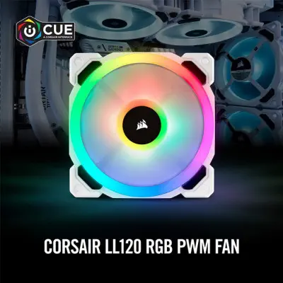 Corsair LL120 RGB CO-9050091-WW 120mm Kasa Fanı