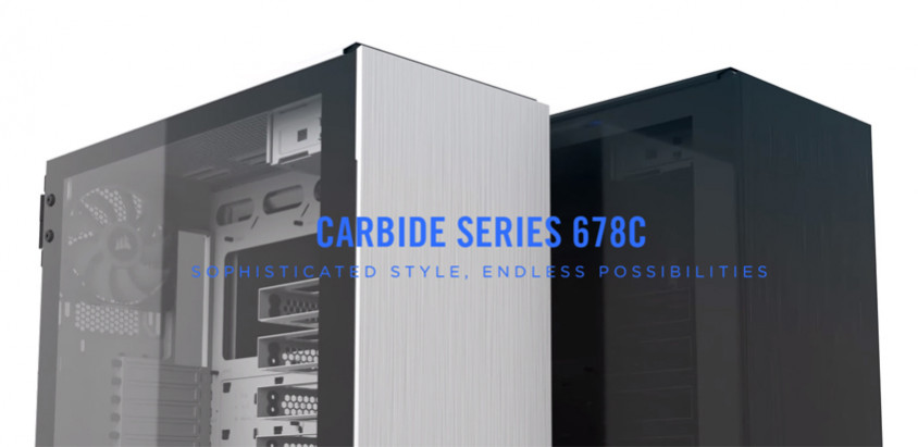Corsair Carbide 678C CC-9011167-WW E-ATX Mid-Tower Gaming Kasa