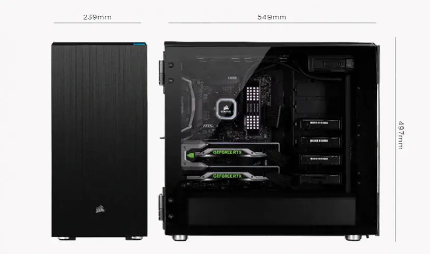 Corsair Carbide 678C CC-9011167-WW E-ATX Mid-Tower Gaming Kasa