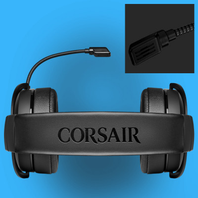 Corsair HS70 Pro Carbon CA-9011211-EU Kablosuz Gaming Kulaklık