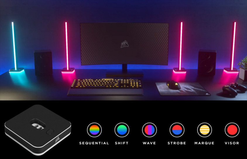 Corsair iCUE LT100 Smart Lighting Tower Expansion Kit