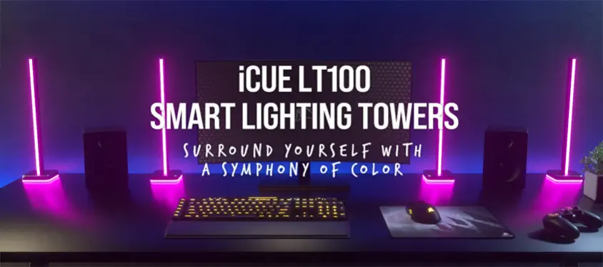 Corsair iCUE LT100 Smart Lighting Towers Starter Kit