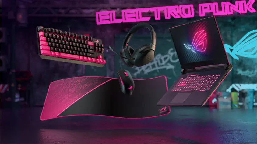 Asus ROG Strix Impact II Electro Punk Kablolu Gaming Mouse