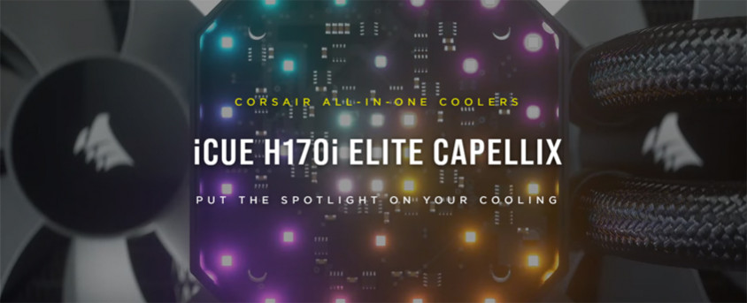 Corsair iCUE H170i Elite Capellix CW-9060055-WW İşlemci Sıvı Soğutucu