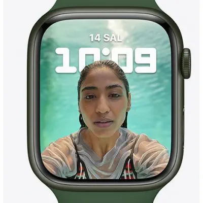 Apple Watch Nike Series 7 GPS, 45mm Gece Yarısı