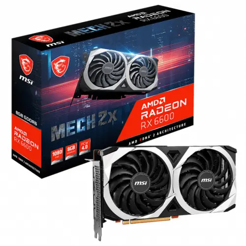 MSI Radeon RX 6600 MECH 2X 8G Gaming Ekran Kartı