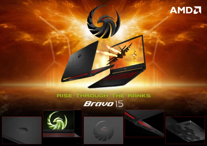 MSI Bravo 15 B5DD-209XTR 15.6″ Full HD Gaming Notebook