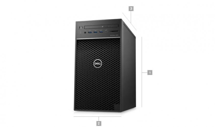 Dell 3650 W-1350-6 Windows 10 Pro İş İstasyonu