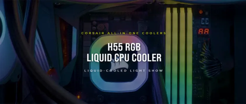 Corsair H55 RGB CW-9060052-WW İşlemci Sıvı Soğutucu