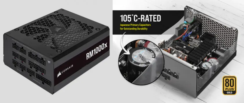 Corsair RM1000x CP-9020201-EU 1000W Full Modüler Power Supply