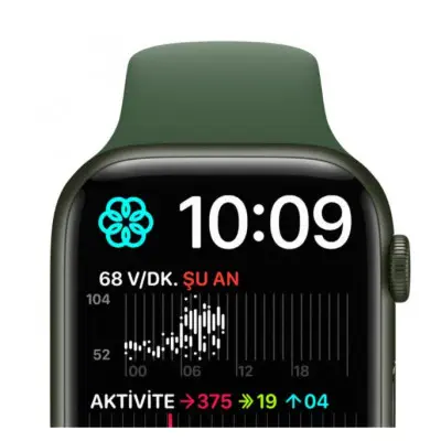 Apple Watch Series 7 GPS 45mm Kırmızı Akıllı Saat