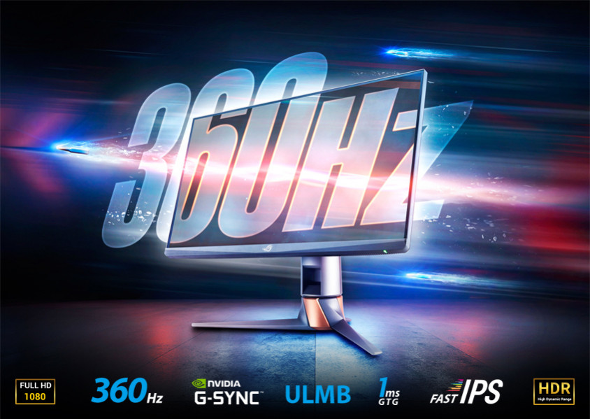 Asus ROG Swift 360Hz PG259QN 24.5″ IPS Full HD Gaming Monitör