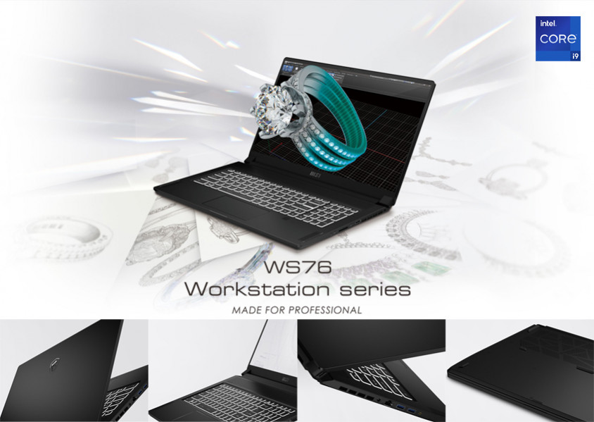 MSI WS76 11UM-615TR 17.3″ Full HD Notebook