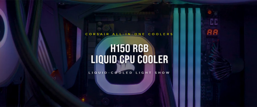 Corsair H150 RGB CW-9060054-WW İşlemci Sıvı Soğutucu