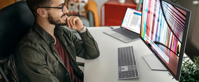 Dell S2722QC 27″ IPS 4K UHD Monitör