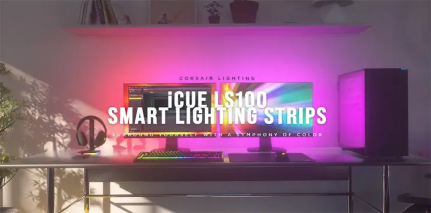 Corsair iCUE LS100 350mm Smart Lighting Strip Expansion Kit
