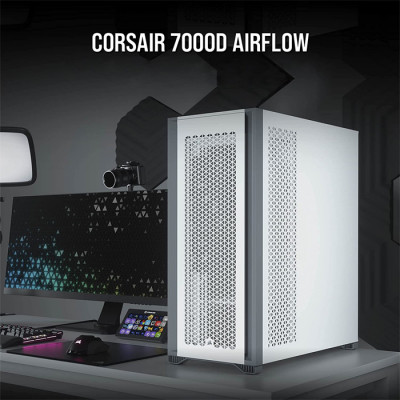 Corsair 7000D AirFlow CC-9011219-WW E-ATX Full-Tower Gaming Kasa