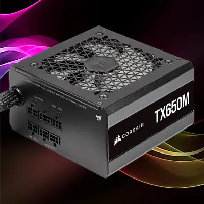 Corsair TX650M CP-9020229-EU 650W Yarı Modüler Power Supply