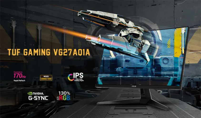 Asus TUF Gaming VG27AQ1A 27” IPS WQHD Gaming Monitör