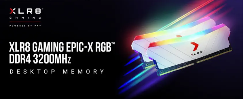 PNY XLR8 Gaming EPIC-X RGB 16GB DDR4 3200MHz Gaming Ram