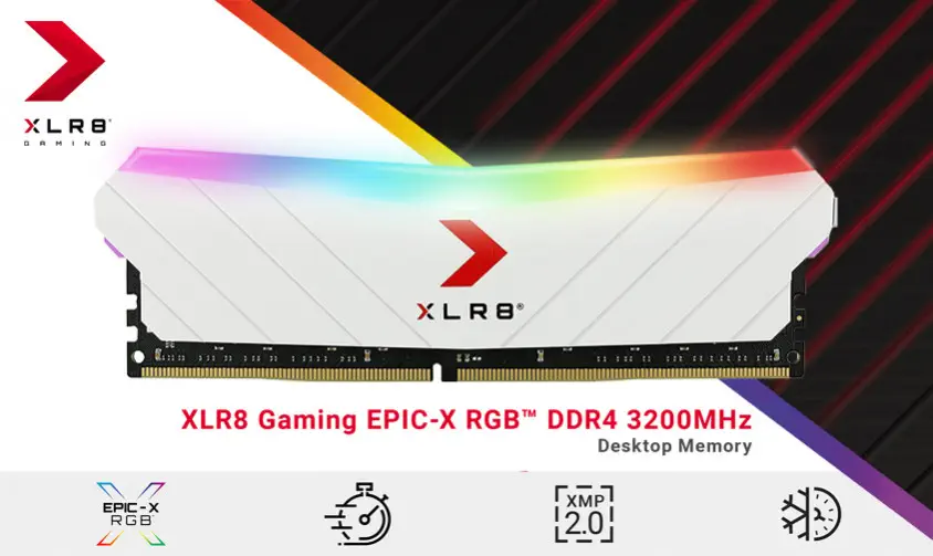 PNY XLR8 Gaming EPIC-X RGB 16GB DDR4 3200MHz Gaming Ram