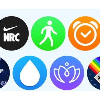 Apple Watch SE Altın Alüminyum Kasa ve Yıldız Işığı Spor Kordon