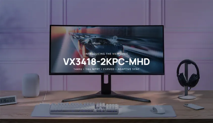 Viewsonic VX3418-2KPC-MHD 34” VA UWQHD Curved Gaming Monitör