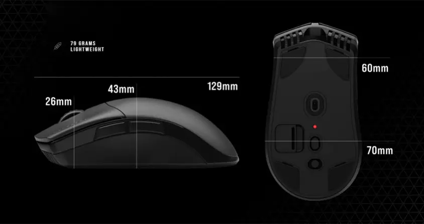 Corsair Sabre RGB Pro Wireless CH-9313211-EU Kablosuz Gaming Mouse