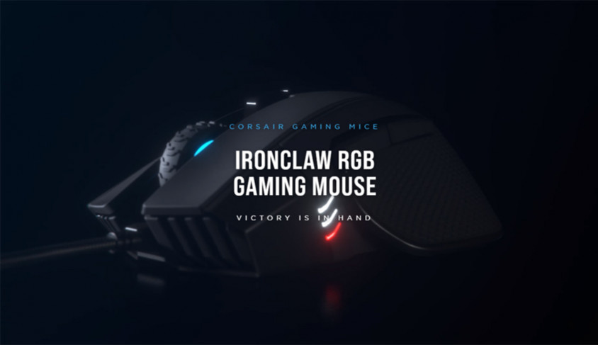 Corsair Ironclaw RGB CH-9307011-EU Kablolu Gaming Mouse
