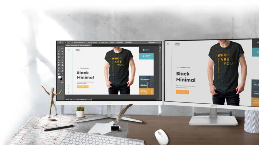 MSI Modern AM241 11M-068XTR 23.8” Full HD All In One PC