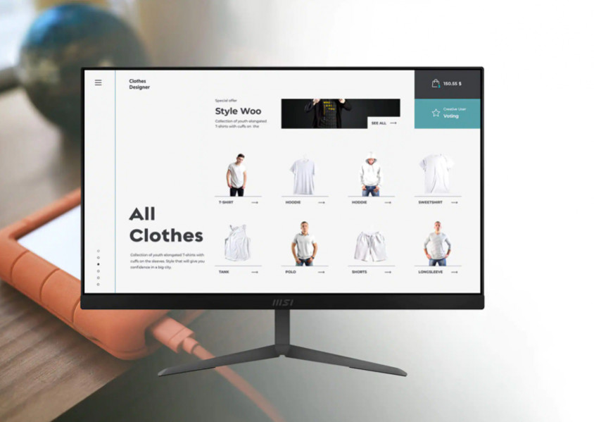 MSI Modern AM241 11M-068XTR 23.8” Full HD All In One PC