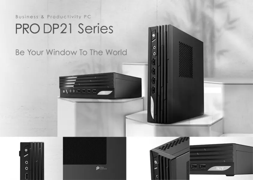 MSI Pro DP21 11M-025TR Siyah Mini PC