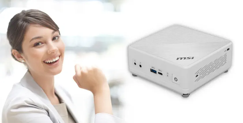 MSI Cubi 5 10M-272TR Beyaz Mini PC