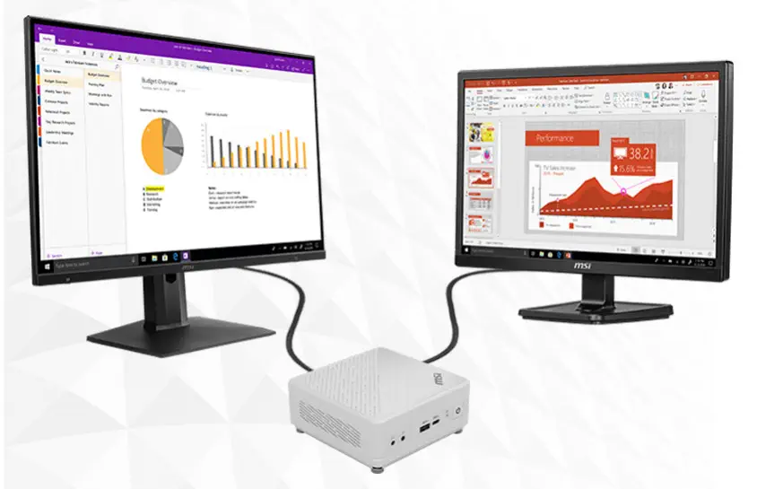 MSI Cubi 5 10M-272TR Beyaz Mini PC