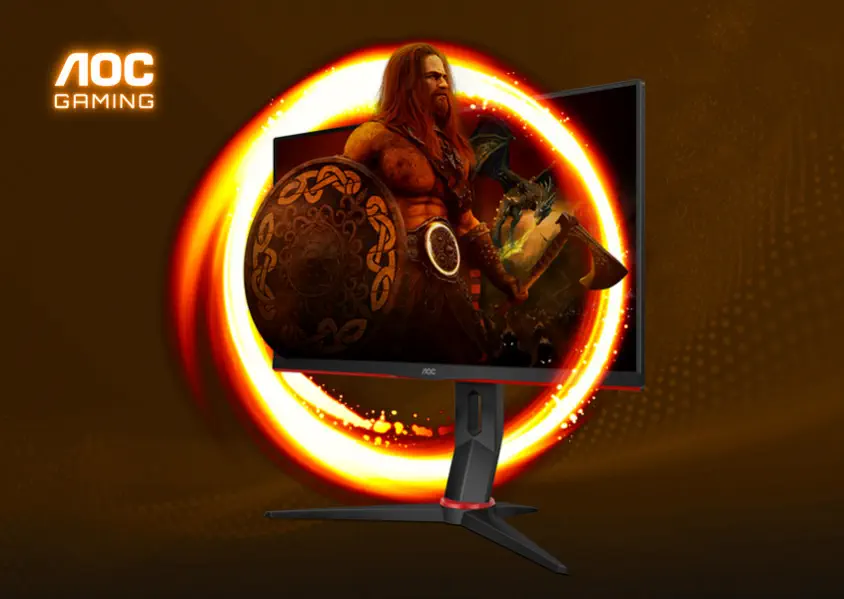 AOC 24G2SU/BK 23.8″ VA Full HD Gaming Monitör