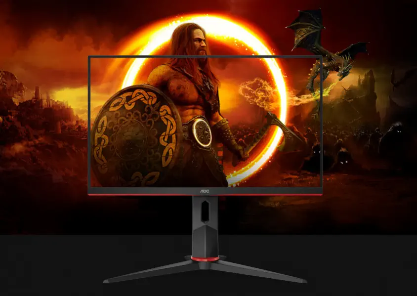 AOC 24G2SU/BK 23.8″ VA Full HD Gaming Monitör