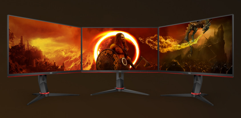 AOC 24G2SU/BK 23.8″ VA Full HD Gaming Monitör