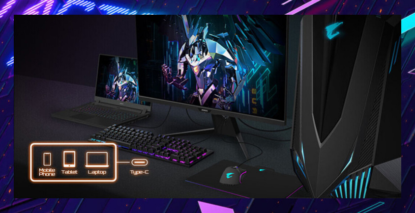 Gigabyte Aorus FO48U 47.5” OLED 4K UHD Gaming Monitör